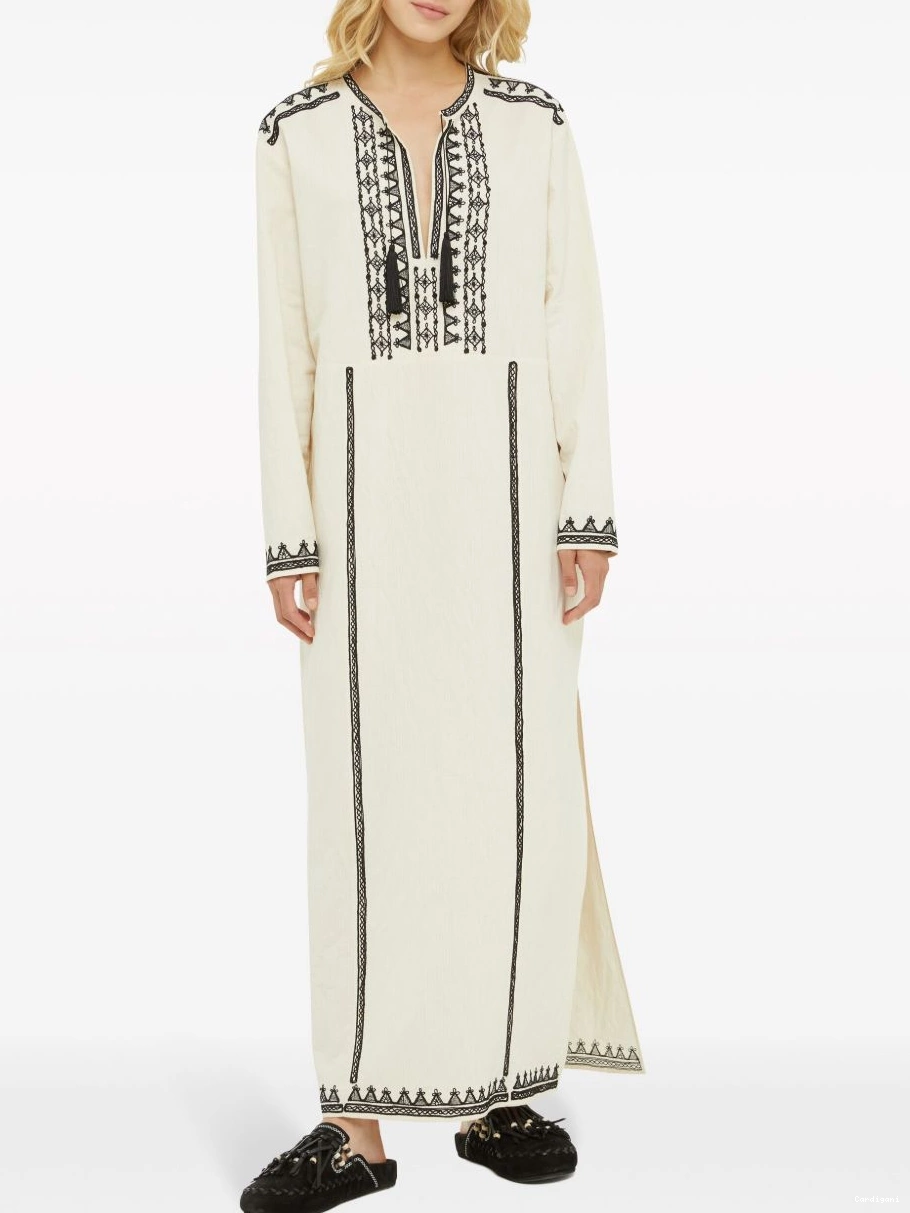 Cheap embroidered dress Women Alanui Akasha cotton-blend 0403